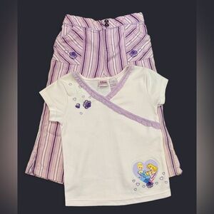 VINTAGE 90s DISNEY PRINCESS CINDERELLA & SLEEPING BEAUTY Girls 5 OUTFIT-